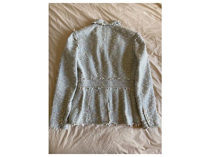 Chanel Resort-Jacke 2007 Hellblau - Ansicht 12