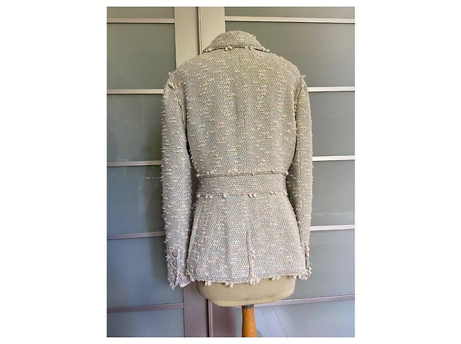 Chanel Resort-Jacke 2007 Hellblau - Ansicht 2