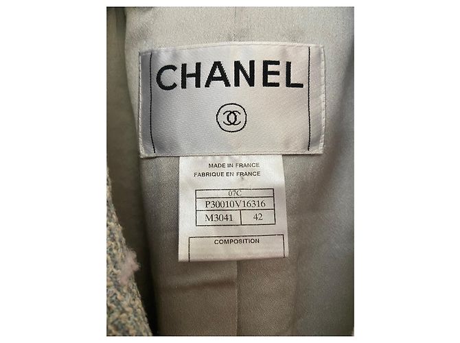 Chanel Resort-Jacke 2007 Hellblau - Ansicht 4