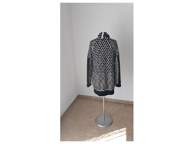 Pinko Cardigan mit Taschen Acryl Mohair Mehrfarbig L Mehrfarben - Ansicht 2