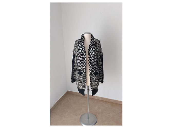 Pinko Cardigan mit Taschen Acryl Mohair Mehrfarbig L Mehrfarben - Ansicht 6