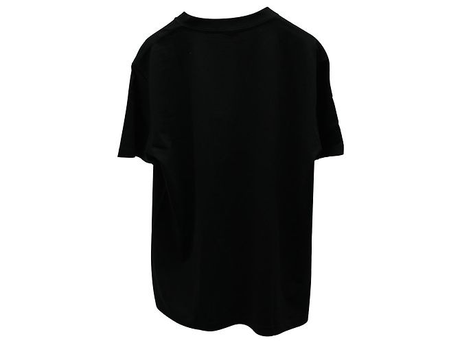 Burberry x Supreme Logo Basic Tee in Black Cotton - view 2