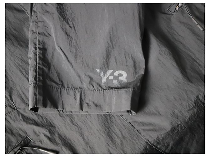 Y3 Y-3 Giacca Blazer in nylon nero - vista 6