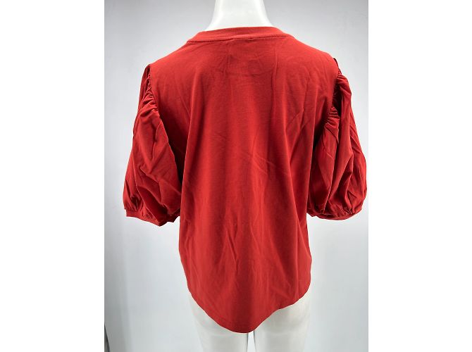 Autre Marque Idano tops T.0-5 1 Cotone Rosso - vista 2