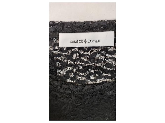 Samsoe & Samsoe Tracy Top Lace Black - view 4