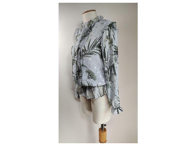 Ted Baker Bluse Viscose Mehrfarbig Mehrfarben - Ansicht 3
