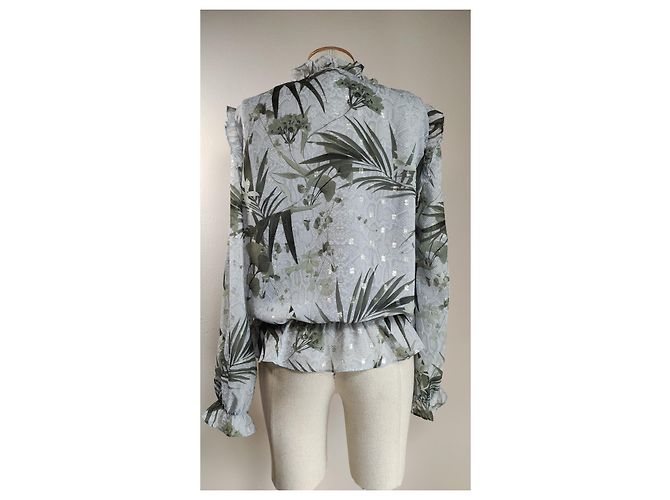Ted Baker Bluse Viscose Mehrfarbig Mehrfarben - Ansicht 4