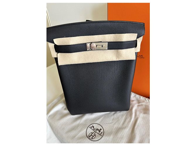 Kelly Hermès Sacs à dos Noir - vue 10