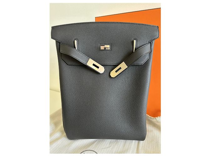Kelly Hermès Sacs à dos Noir - vue 4