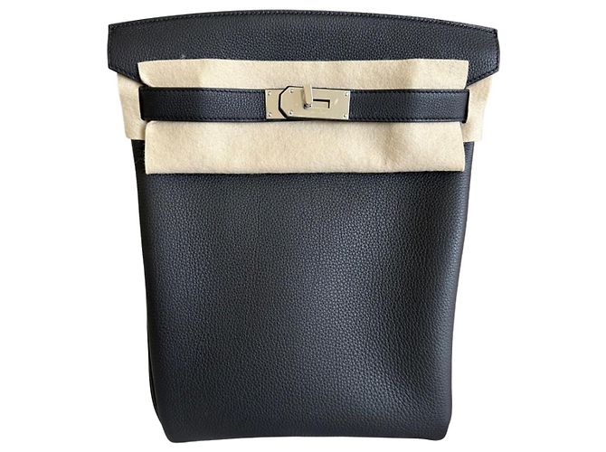 Kelly Hermès Sacs à dos Noir - vue 7