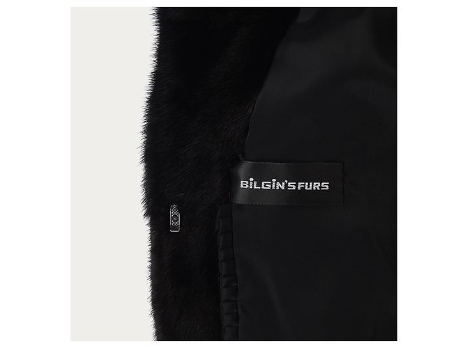 Autre Marque NON SIGNE / UNSIGNED  Jackets FR 40 Mink Black - view 2