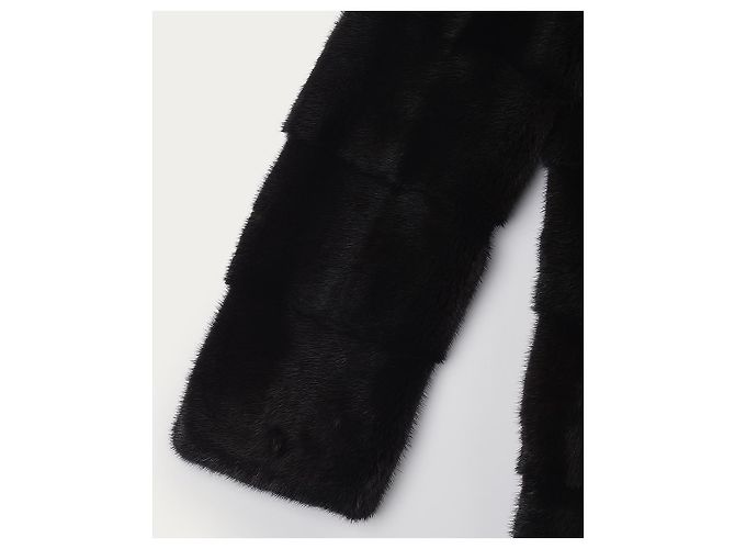 Autre Marque NON SIGNE / UNSIGNED  Jackets FR 40 Mink Black - view 5