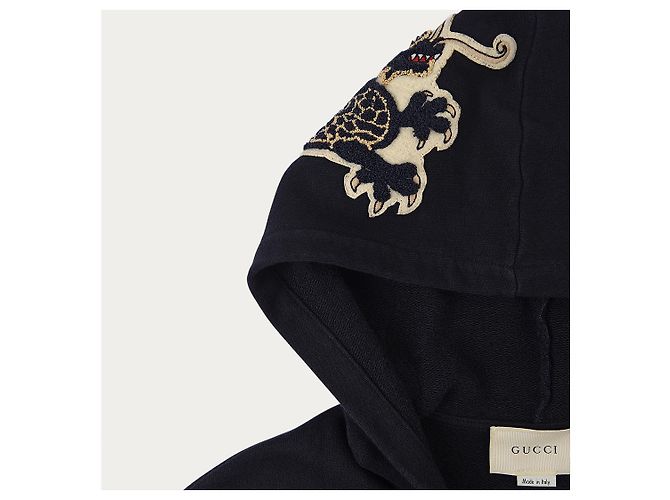 GUCCI Strickwaren FR 12 Monate - bis zu 74cm Baumwolle Marineblau - Ansicht 2