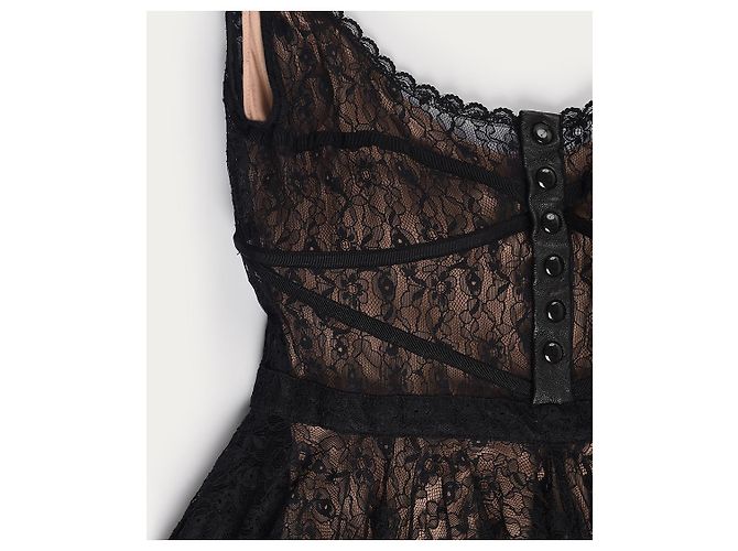 ALEXANDER WANG Kleider FR 40 Seide Schwarz - Ansicht 3