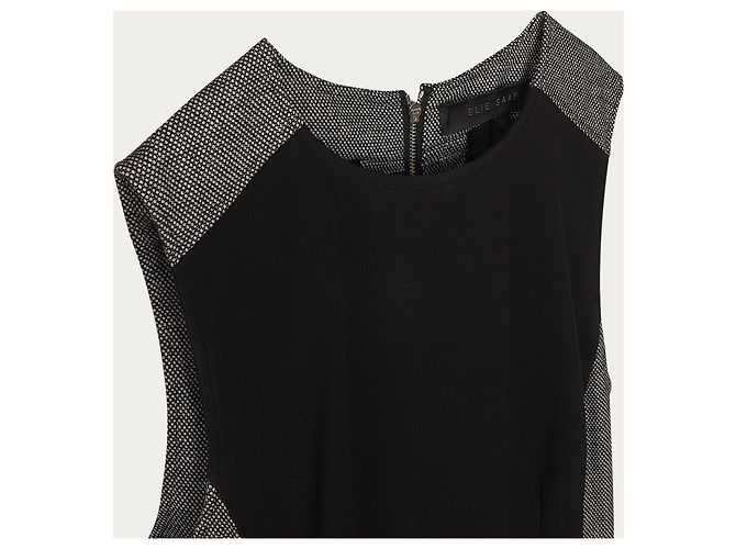 ELIE SAAB Kleider FR 36 Wolle Grau - Ansicht 2