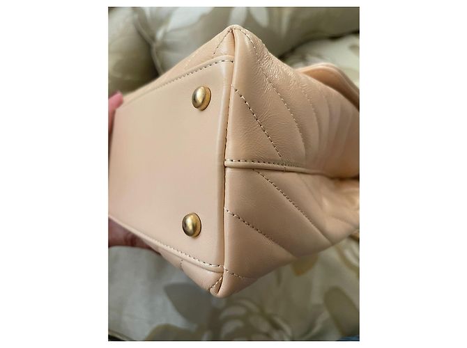 Coco Handle CHANEL Borse a mano Pelle Beige - vista 9