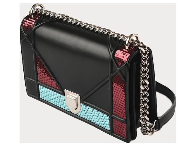 Diorama DIOR Borse in pelle Nero - vista 3