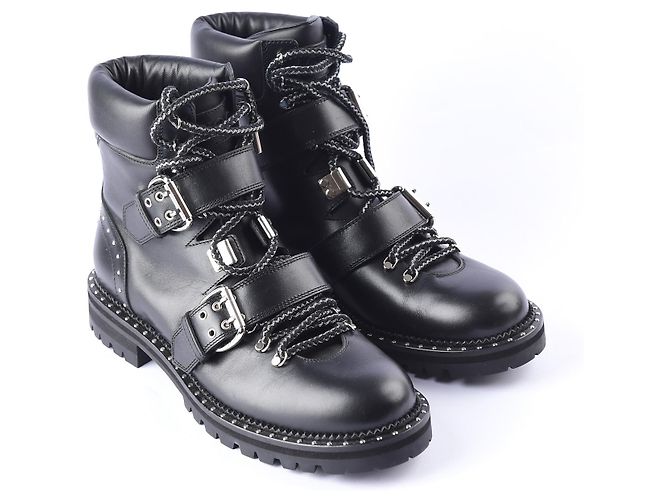 JIMMY CHOO Stivaletti EU 41 Pelle Nero - vista 2
