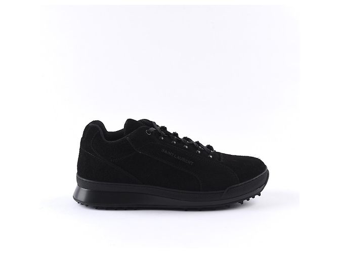 SAINT LAURENT Trainer EU 42 Wildleder- Schwarz - Ansicht 2