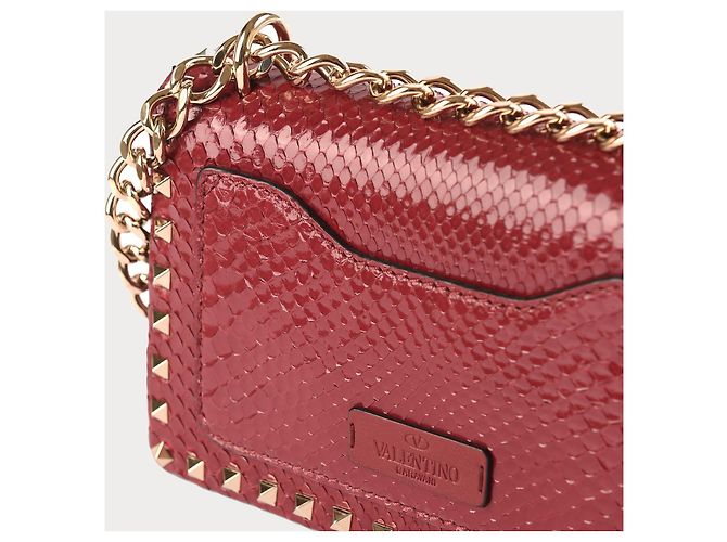 VALENTINO GARAVANI Borse Pelli esotiche Rosso - vista 2