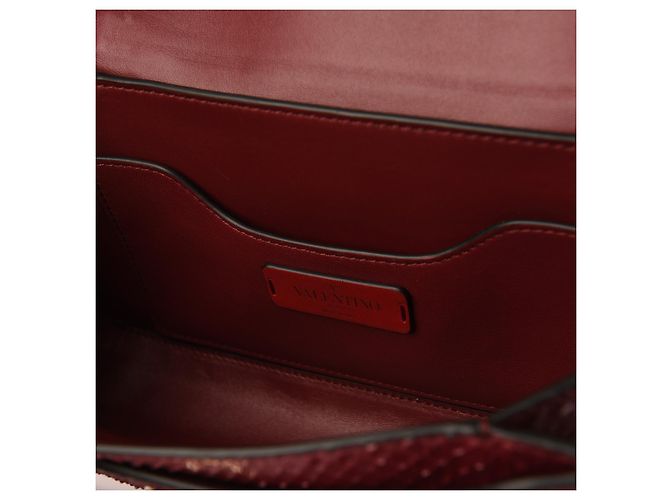 VALENTINO GARAVANI Borse Pelli esotiche Rosso - vista 5
