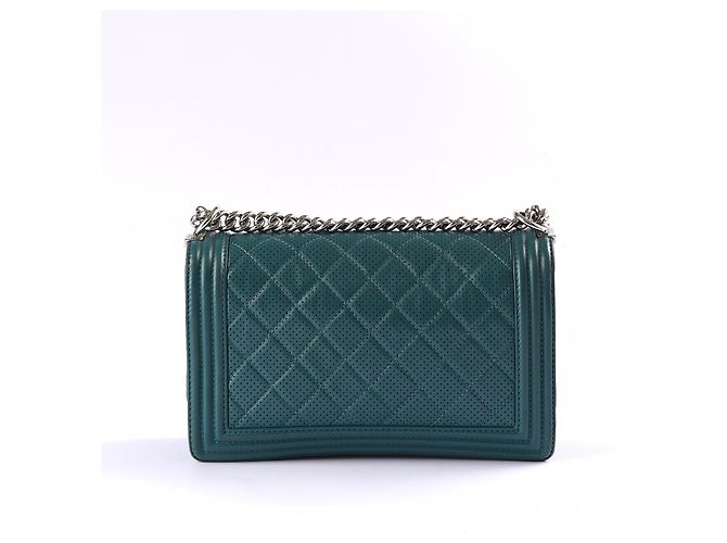 Boy CHANEL Borse a mano Pelle Blu - vista 2