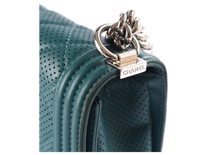Boy CHANEL Borse a mano Pelle Blu - vista 4