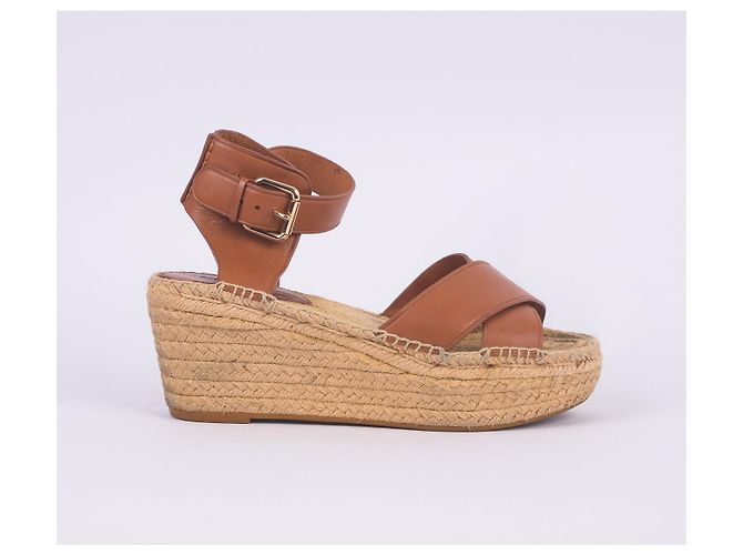 Sandali COACH UE 38.5 Leather Cammello - vista 2