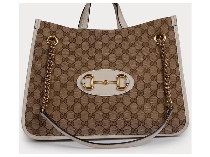 Borse GUCCI Tessuto Beige - vista 2