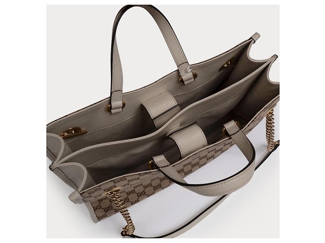 Borse GUCCI Tessuto Beige - vista 4
