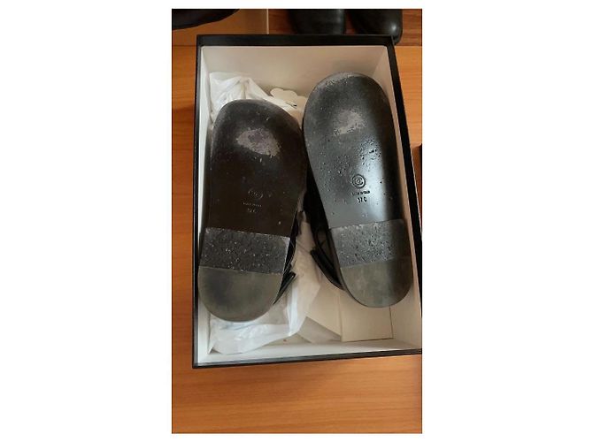 Papà sandali Chanel neri 37 Nero - vista 4
