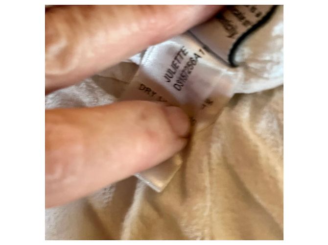 Diane Von Furstenberg DvF Juliette Maxikleid aus Krepp Weiß - Ansicht 4