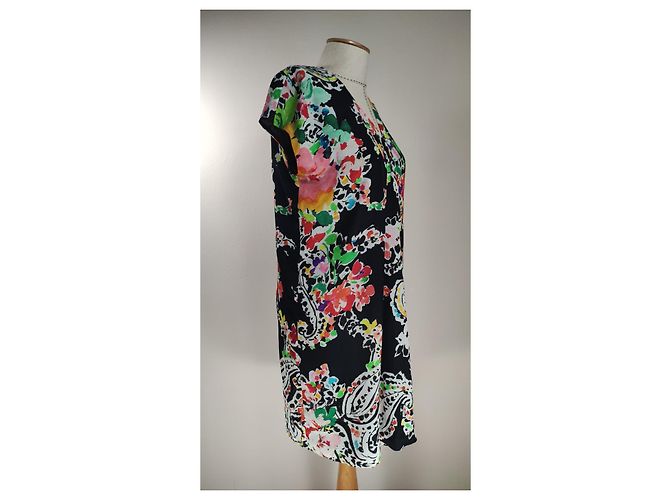 Ralph Lauren Kleid Mehrfarbig Polyester Mehrfarben - Ansicht 3