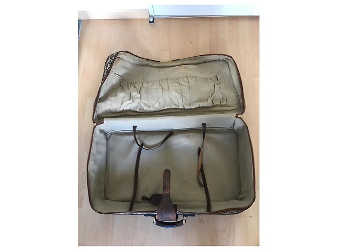 Bauletto Maxi Dior Oblique Monogram Marrone Crema Crudo - vista 9