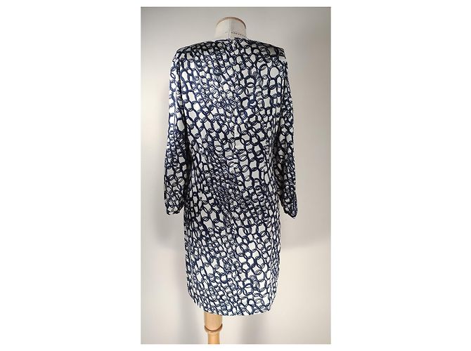 Vestido de seda Hugo Boss Multicolor - vista 3