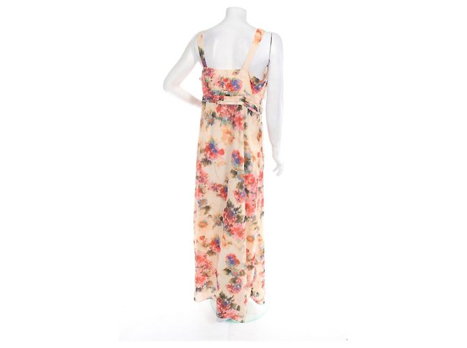 Jenny Packham Maxi Blumenkleid Mehrfarben - Ansicht 2