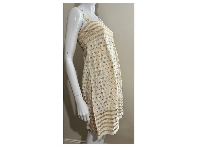 Diane Von Furstenberg DvF Vintage Bobbi Kleid Golden - Ansicht 2