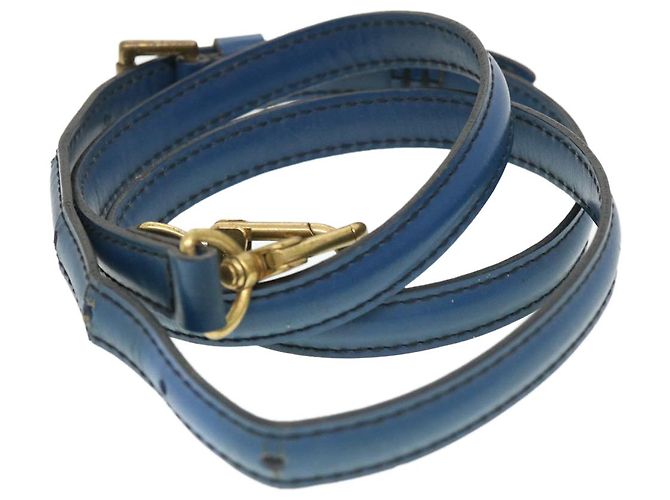 LOUIS VUITTON Tracolla Epi 35.8""-42.9"" Blue LV Auth 39266 - vista 3
