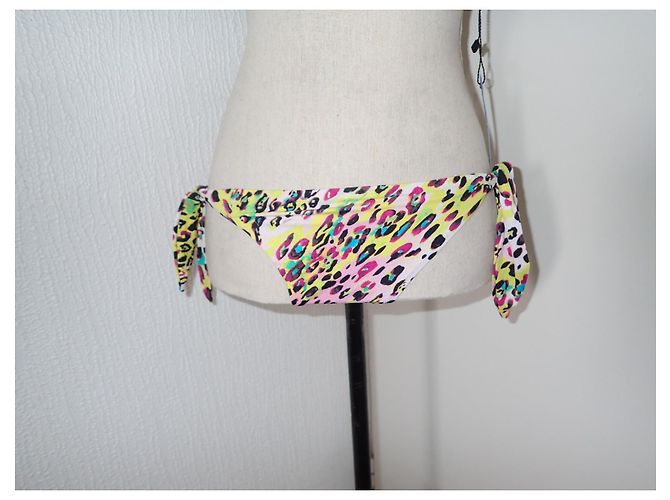 Conjunto de Bikini Blumarine Push Up Estampado Leopardo Multicolor - vista 4