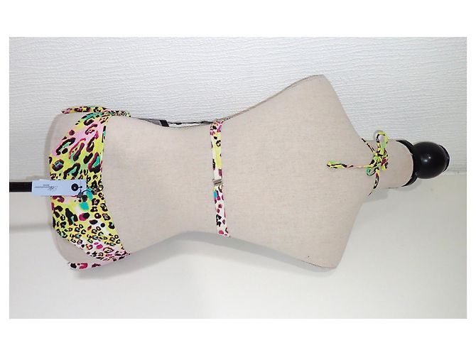 Conjunto de Bikini Blumarine Push Up Estampado Leopardo Multicolor - vista 8