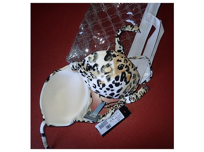 Sujetador Push Up Blumarine Estampado Leopardo Beige Crudo - vista 14
