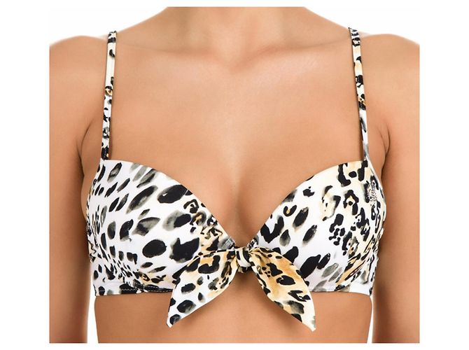 Sujetador Push Up Blumarine Estampado Leopardo Beige Crudo - vista 15