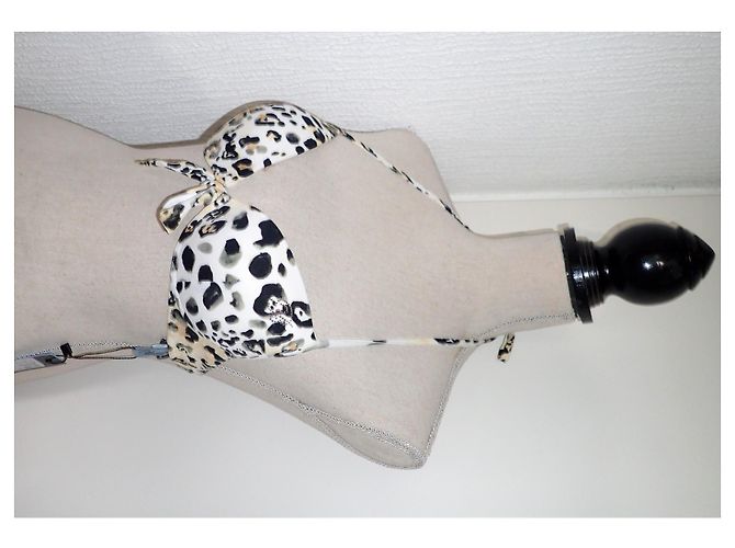 Sujetador Push Up Blumarine Estampado Leopardo Beige Crudo - vista 8
