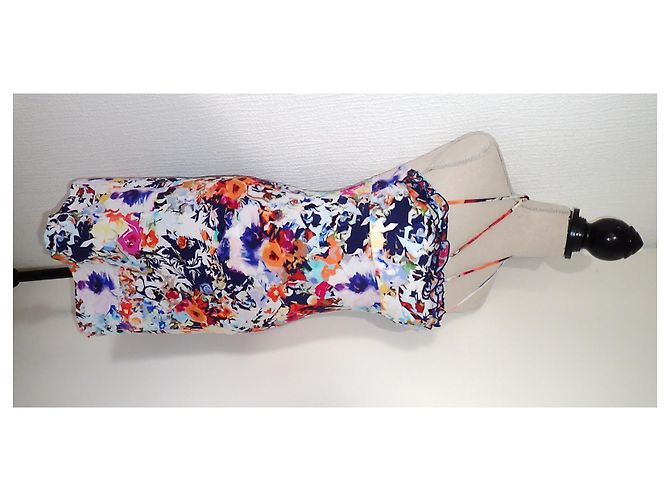 Autre Marque Set Bikini Floreale e Abito da Spiaggia Multicolore - vista 14