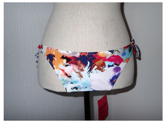 Autre Marque Set Bikini Floreale e Abito da Spiaggia Multicolore - vista 5