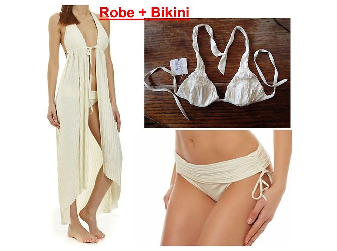 Conjunto de Trajes de Baño La Perla THAR Collection Marfil Blanco roto - vista 2