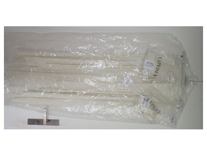 Vestido de praia plissado La Perla Thar Marfim Fora de branco - vista 12