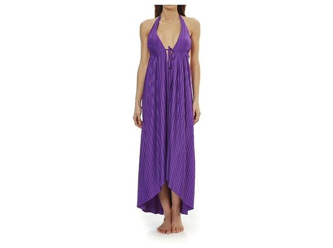 La Perla Thar Kleid Violett mit Pailletten Lila - Ansicht 13