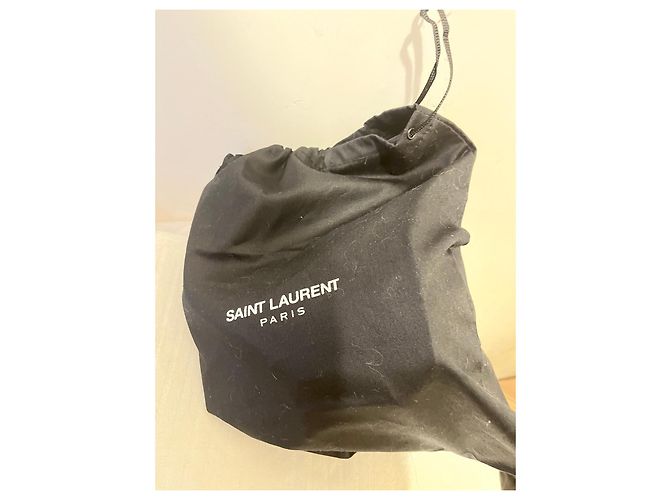 Saint Laurent Tribute-Heels aus Lackleder Schwarz - Ansicht 7