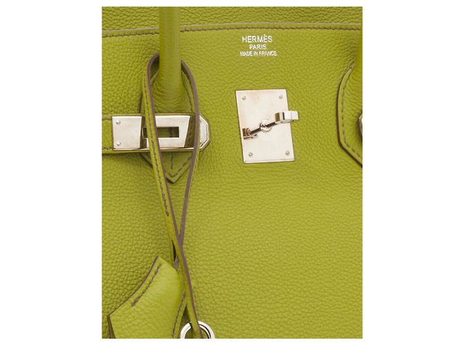 Hermès Birkin 35 Pelle Togo Verde Anis - vista 6